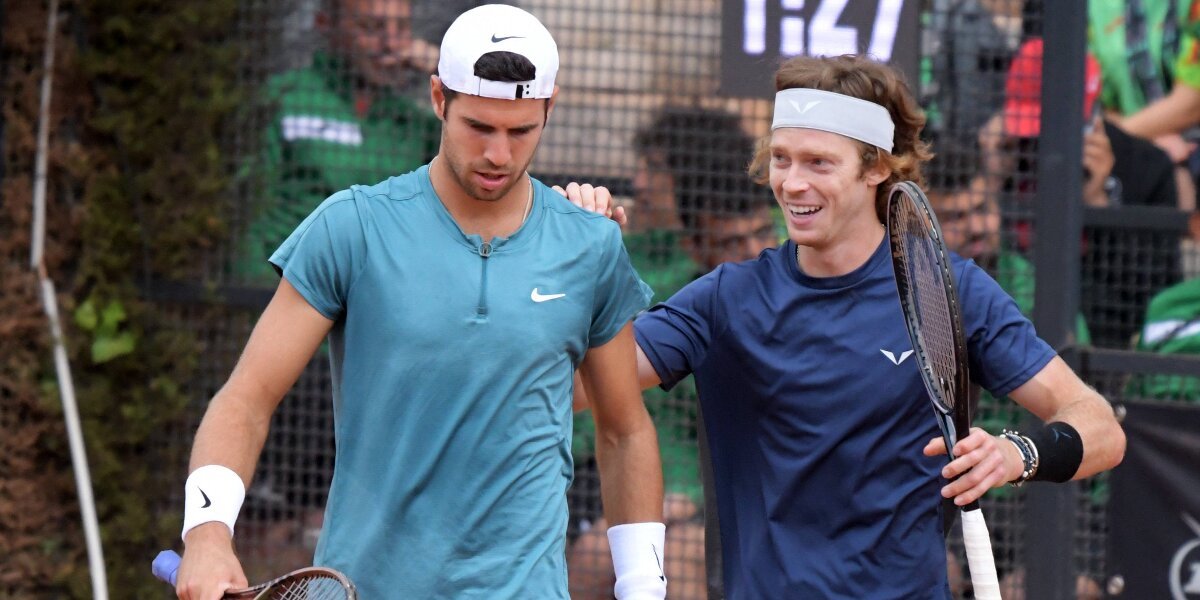 Preview Карен Хачанов и Андрей Рублёв снялись с парного «Мастерса» в Шанхае